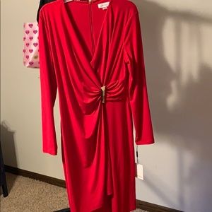 🆕 Calvin Klein Red Dress
